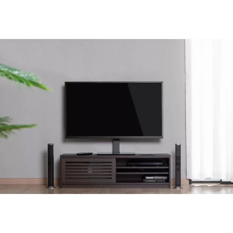 Gembird TVS-D55S-01 pöytä-TV-teline (kääntyvä), 23–55, musta