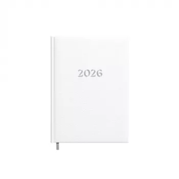 Suunnittelukalenteri-muistikirja 2026 A5 valkoinen