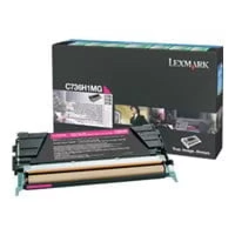 Lexmark - värikasetti - suuri tuotto - 1 x magenta - 10000 sivua - LRP / LCCP (0C736H1MG)