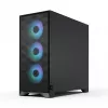 Fractal Design Pop 2 Air musta Solid Midi-Tower-PC-kotelo — ATX-tuki, 3x 120 mm etutuulettimet, 2,5/3,5 inch asemapaikat, 215×481×462 mm