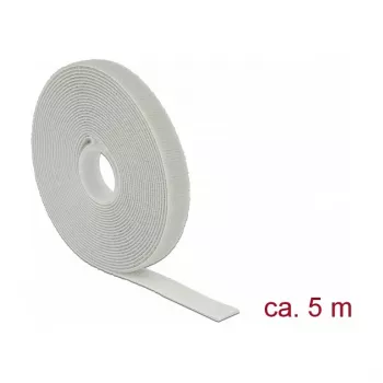 Tarranauha DELOCK 18276, harmaa, 13 mm x 5 m, 1 kpl