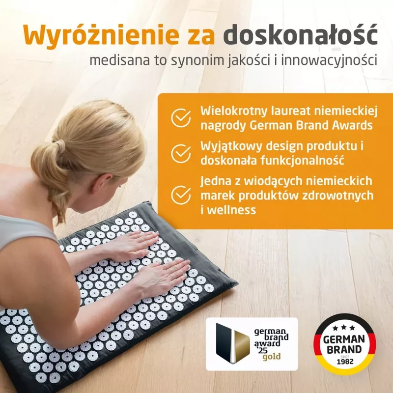 Medisana MM 100 akupainematto lämmitystoiminnolla