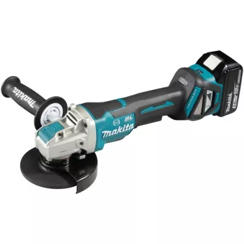 Makita DGA519RTJ - kulmahiomakone - akku - 125 mm - 2 akkua - 18 V (DGA519RTJ)