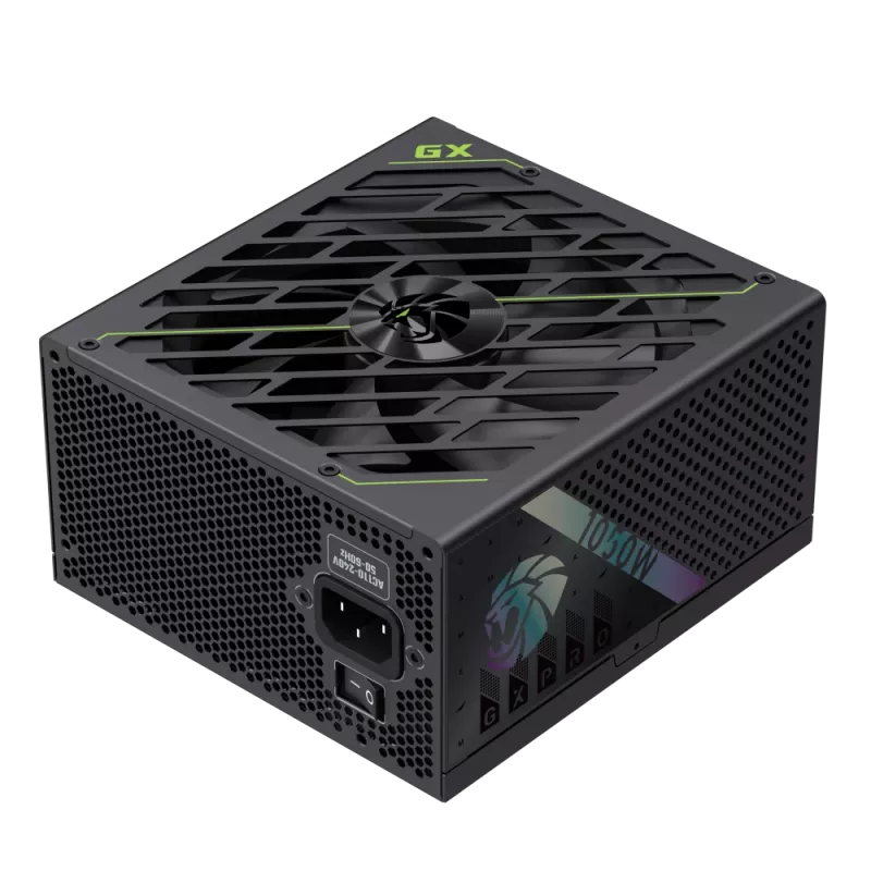 Gamemax-virtalähde, 80 PLUS, Gold | GX PRO 1050G | 1050 W | täysmodulaarinen