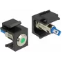 Delock 86463 Keystone LED, vihreä, 6 V, litteä