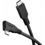 Goobay USB-C-kaapeli 90° USB4 2 m musta - 100 W 40 Gbit/s Power (79431)