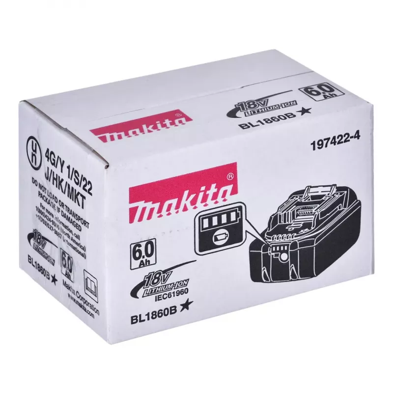 Makita 197422-4 akkutyökalun akku/laturi