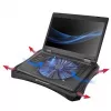 Thermaltake Massive V20 kannettavan tietokoneen jäähdytysalusta 43,2 cm (17 inch) musta