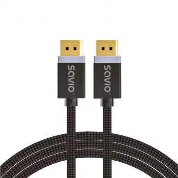 DisplayPort-kaapeli Savio CL-165 1 m musta