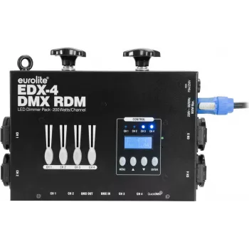 EUROLITE EDX-4 DMX RDM LED-himmenninpaketti 4-kanavainen 10 A