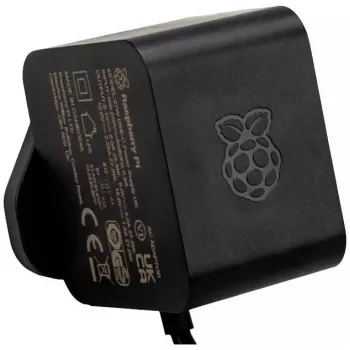 Virtalähde Raspberry SC1408 (malli RPI5NT5AB) – yhteensopiva Raspberry Pi -laitteiden kanssa