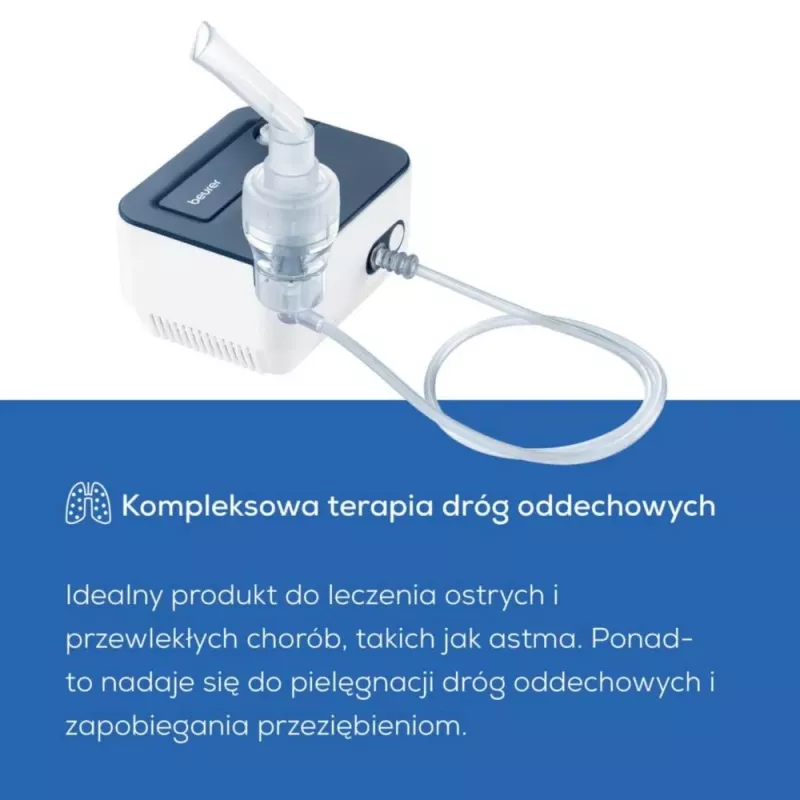 Kannettava inhalaattori Beurer IH16 sumutin astmalle ja hengitysterapiaan