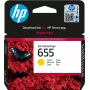 HP 655 keltainen alkuperäinen Ink Advantage -mustepatruuna, keltainen, 1 kpl, 600 sivua