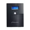 Keskeytymätön virransyöttö PowerWalker VI 3000 SCL — Line-Interactive UPS 3 kVA / 1800 W, 230 V, 9 Ah akku, LCD, Tower, musta