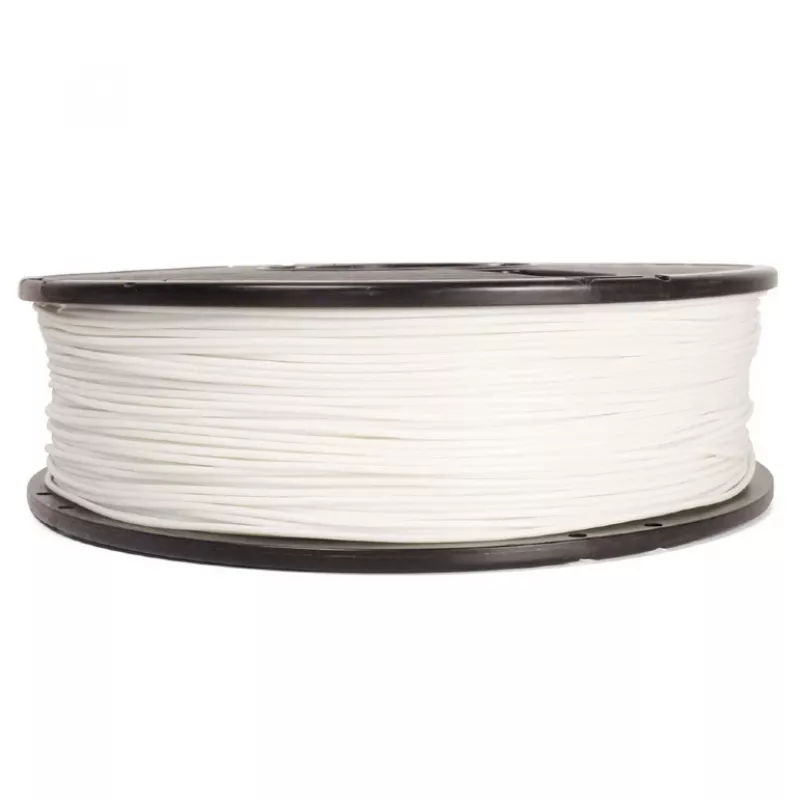 3D-tulostusmateriaali Gembird 3DP-PLA-FL-01-W polymaitohappo PLA valkoinen 1 kg