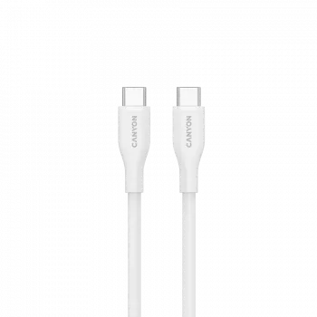CANYON kaapeli CC60SC10 C-C 60W 1m silikoni valkoinen