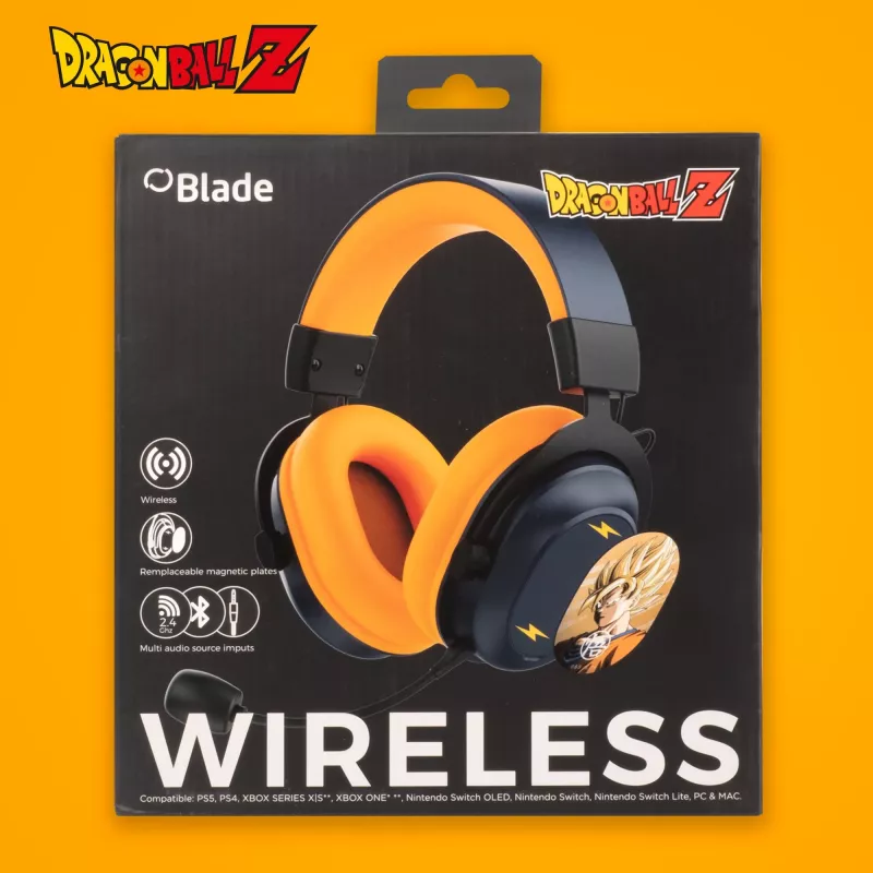 Blade pelikuulokkeet Dragon Ball Z langaton - kuulokkeet (DB2001)