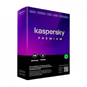 Kaspersky Premium + asiakastuki | 10 laitetta | 2 vuotta | EU