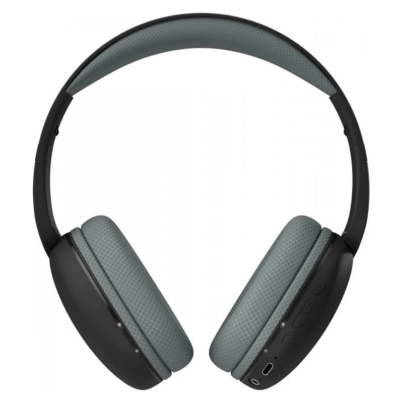 Defender FreeMotion B480 63480 langattomat korvien päälle asetettavat kuulokkeet, Bluetooth 5.3, USB-C, AUX, microSD, enintään 14 h, 20-20000 Hz, mustat
