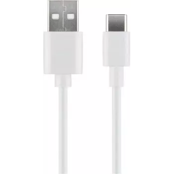 Microconnect USB3.1CCHAR2W USB-kaapeli USB 2.0 2 m USB-A USB-C valkoinen