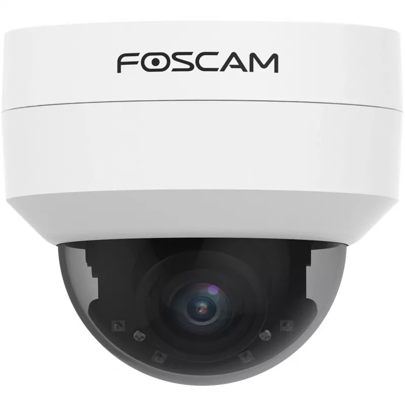 Foscam D4Z ulkokäyttöön tarkoitettu IP-valvontakamera, 4 MP, 1536p, Wi-Fi AC, LAN, valkoinen