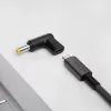Akyga AK-ND-C01 lataussovitin USB-C - DC 5,5 x 2,5 mm kannettaviin, 18,5-20 V, 100 W