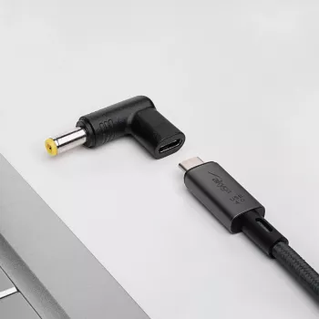 Akyga AK-ND-C01 lataussovitin USB-C - DC 5,5 x 2,5 mm kannettaviin, 18,5-20 V, 100 W