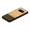 Man and wood -puhelinkotelo SmartPhone Galaxy S10e:lle Bamboo Forest musta