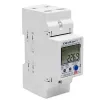 Qoltec 50882 yksivaiheinen elektroninen energiankulutusmittari DIN-kiskoon | Wi-Fi | TUYA | 230V | LCD