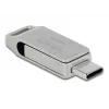 USB-muistitikku DeLOCK 128 GB USB-C Type-A kääntömalli