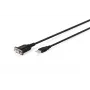 USB 2.0 - RS232-adapterikaapeli DIGITUS DA-70172, 1.8 m, FTDI FT232RNL -piirisarja, USB Type-A - DB9