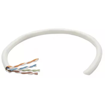 Intellinet verkko Cat5e bulk-kaapeli, 24 AWG, massiivilanka, 305 m, harmaa, CCA, U/UTP, laatikko