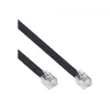 InLine modulaarikaapeli RJ12 uros / uros 6P6C 20m