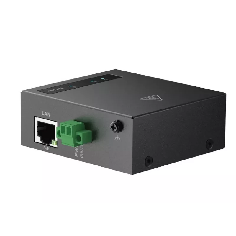 D-Link DWM-311-TP 4G LTE M2M VPN PoE+ modeemireititin, Nano SIM, 150 Mbit/s, 2 irrotettavaa ulkoantennia, -30...70 °C, musta