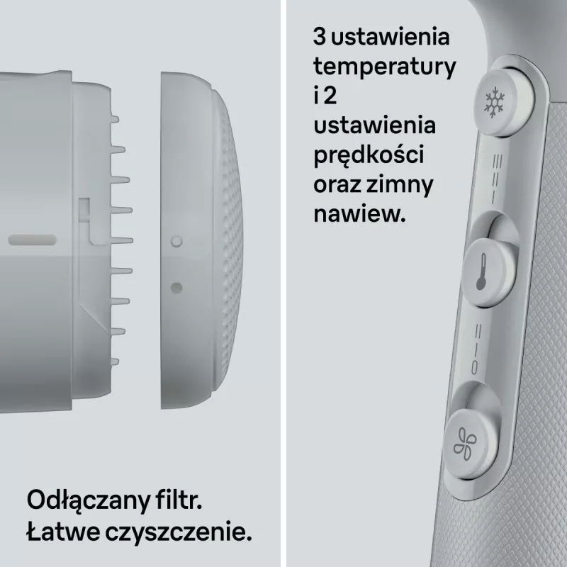 Hiustenkuivaaja Braun BRHD211E 2200W Ionic Technology