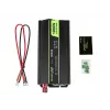 Green Cell INV09 jännitemuunnin auto 1000 W musta