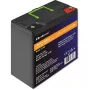 Qoltec 53702 LiFePO4 litium-rautafosfaattiakku | 12,8V | 24Ah | 307,2Wh | BMS