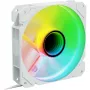 Kotelotuuletin Sharkoon SHARK Mirror RGB PWM REVERSE 120 mm valkoinen, 500–1500 kierr./min, 99,52 m³/h, FDB