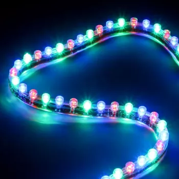 Yleisvalonauha Lamptron FlexLight Multi – monivärinen LED, 70 mm leveys, DC-käyttöinen