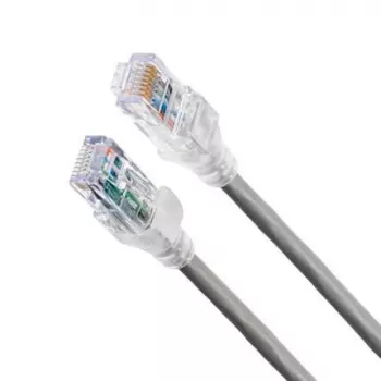 Verkko-patchkaapeli Belden 10GX Cat6a U/UTP LSZH, 2 m, RJ-45–RJ-45, harmaa