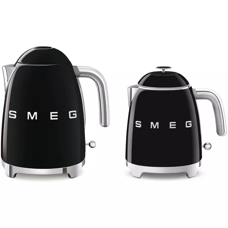SMEG vedenkeitin (KLF05BLEU) mini 0,8L musta