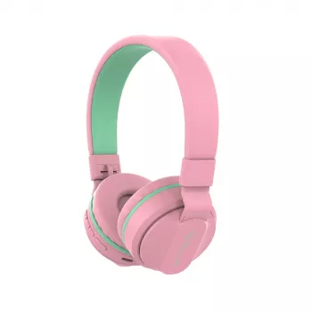 Kuulokkeet Tellur Buddy Bluetooth over-ear pinkki