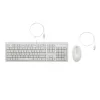 HP 225 G2 USB -näppäimistö ja -hiiri -yhdistelmä, Copilot-painike – Cashmere White – ESTNISCH