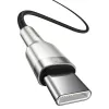 USB-C–USB-C-kaapeli Baseus CATJK-C01, USB 3.2 Gen 1, 1 m, musta