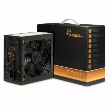 Inter-Tech ArgusNT BPS-500 virtalähde 500 W 20+4 pin ATX ATX musta