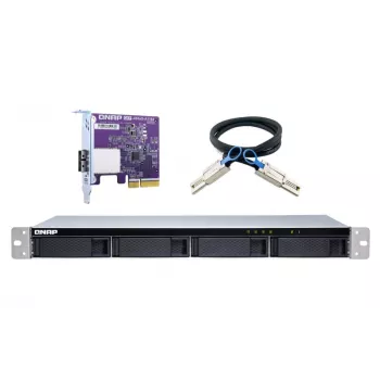 QNAP TL-R400S - kiintolevymatriisi - 4 paikkaa (SATA-600) - SATA 6Gb/s (ulkoinen) - rack - asennettava - 1U
