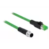 Verkkokaapeli DeLOCK 85438 RJ45 Ethernet Cat6 2 m musta