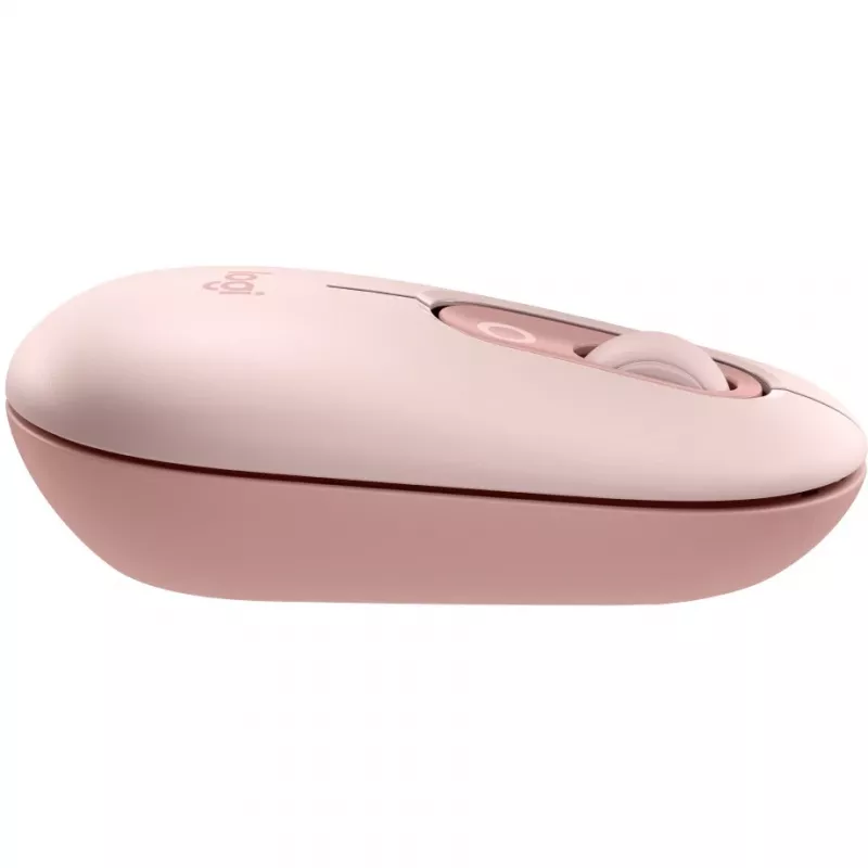 Logitech POP Icon Combo - näppäimistö-hiiri-sarja - langaton - Bluetooth LE - QWERTY - US International - rosé, Off-White (920-013142)