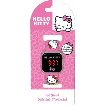 Digitaalinen LED-kello jono toys Hello Kitty HK50201 — lastenrannekello, LED-aikanäyttö