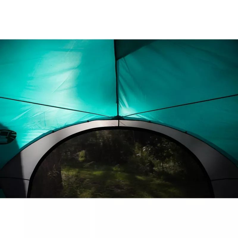 Event Dome Shelter L, 3,65 x 3,65 m, paviljonki vaaleansininen/harmaa